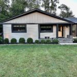John Colaneri Instagram - The transformation of the exterior over the past couple years has been very dramatic at our home. Now we have a material that looks incredible and has little to no maintenance. I wanted to extend the earth tones from the inside of the home decor to the outside. We are so happy with @jameshardie #magnolia line of colors and products. I promise no more projects until we do an addition LOL. Let’s see if that happens. 👉🏻Swipe over to see the After to Before. 👉🏻Main siding color is Stone Paver 👉🏻All trim and soffits is Jet Black #exteriordesign #curbappeal #designideas #designinspiration #designgoals #rennovation @woodhavenlumber for all materials supplied
