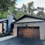 John Colaneri Instagram - The transformation of the exterior over the past couple years has been very dramatic at our home. Now we have a material that looks incredible and has little to no maintenance. I wanted to extend the earth tones from the inside of the home decor to the outside. We are so happy with @jameshardie #magnolia line of colors and products. I promise no more projects until we do an addition LOL. Let’s see if that happens. 👉🏻Swipe over to see the After to Before. 👉🏻Main siding color is Stone Paver 👉🏻All trim and soffits is Jet Black #exteriordesign #curbappeal #designideas #designinspiration #designgoals #rennovation @woodhavenlumber for all materials supplied