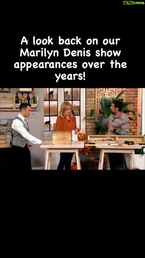 John Colaneri Instagram - Take a trip down memory lane with us highlighting our appearances and co-hosting with @themarilyndenisshow. We had so many laughs, ate a ton of food, played games, did a fashion show, demolished kitchen cabinets in a parking lot, and of course shared design tips and tricks over the years. There is no show that I laughed harder or had as much fun while hosting with @carrinoanthony. It is so bitter sweet to see this show end. I cannot thank @marilyndenis enough for having us co-host with her so many times over the years. I cannot wait to see what she does next in her hall of fame career. Thank you as well to the entire crew and good friends we have made from the show. I will see you again soon! ❤️❤️ #canada #marilyndennisshow