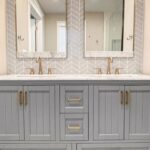 John Colaneri Instagram - I loved designing this #masterbathroom in my friends home! #perfection #bathroomdesign #bathroomremodel #designgoals #designinspiration New Jersey