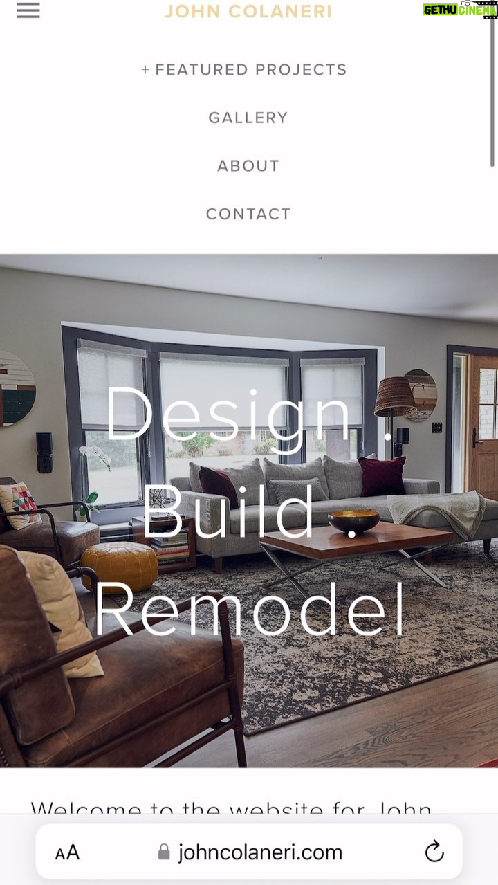 John Colaneri Instagram - NEW WEBSITE has just dropped! I wanted to clean up my website and add the new projects that I have completed over the past year. Go the link in my bio and you will see my residential and commercial projects along with media business. You can find my children’s book and media clips from HGTV, The Ellen Show, Rachael Ray, and The Marilyn Denis Show. If anyone is thinking about 2023 project this is the time to start planning so please reach out to see my availability. Enjoy and and let me know your thoughts on the new layout. #design #designer #njdesigner #builder #constructionmanagement