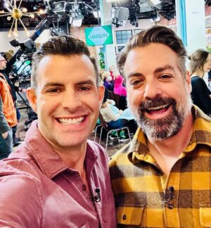 John Colaneri Instagram - @carrinoanthony and I are co-hosting one of favorites shows @themarilyndenisshow! It has been almost 3 years since we have been in studio and we cannot wait to see @marilyndenis! #canada