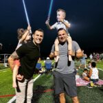John Colaneri Instagram - Fireworks 💥 with friends! #girldad #dadlife @uncle1089