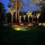 John Colaneri Instagram - Stone walls are complete for summer and #architectuallightingdesign is in full effect! When working with #naturalstone on your property you can get amazing shadow effects when lit at the right angles. I have become obsessed with #landscapelighting and proud of it! LOL. #landscapedesign #stone #stonedesign Stone by @northernvalleystone