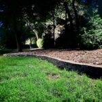 John Colaneri Instagram - Stone walls are complete for summer and #architectuallightingdesign is in full effect! When working with #naturalstone on your property you can get amazing shadow effects when lit at the right angles. I have become obsessed with #landscapelighting and proud of it! LOL. #landscapedesign #stone #stonedesign Stone by @northernvalleystone