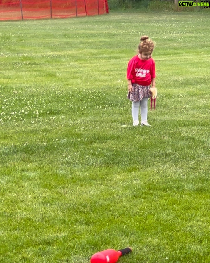 John Colaneri Instagram - T-ball and Barbie. Does not get any better! LOL 😂 #girldad #dadlife