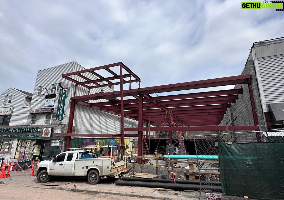John Colaneri Instagram - So much is going on at @patelbrothers #jerseycity. The new store when complete is going to be the destination grocery store for all of #HudsonCounty. You will see from the progress pics that all the main steel is in for phase 1. We are building this in 2 phases and only half of the building is what you see now. More to come, but this is really starting to move now! #build #design #grocerystore @architect_rd_design Jersey City, New Jersey