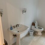John Colaneri Instagram - #bathroomremodel dreams! Even the smallest bathroom can have big #design power. Lights by @busterandpunch Trim by @windsorone Tile by @walkerzanger Vanity by @furnitureguild #bathroomdesign #bathroomdecor #design #designgoals #designinspiration