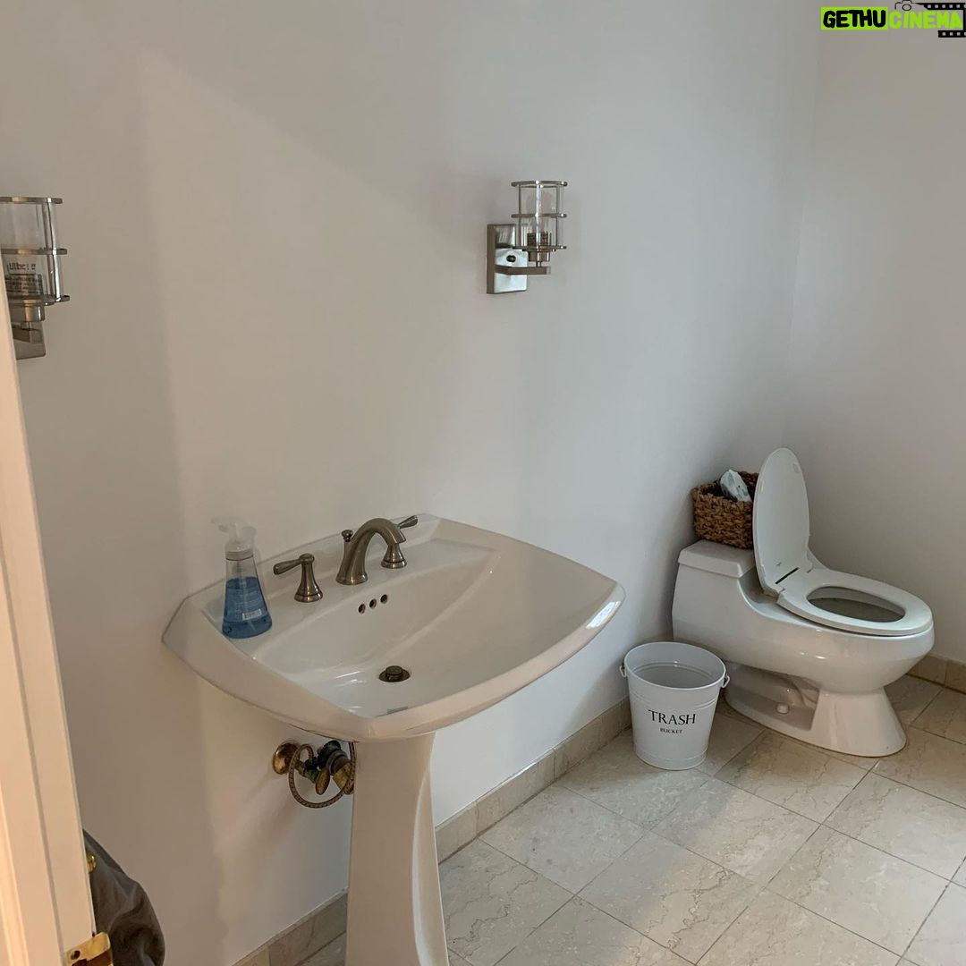 John Colaneri Instagram - #bathroomremodel dreams! Even the smallest bathroom can have big #design power. Lights by @busterandpunch Trim by @windsorone Tile by @walkerzanger Vanity by @furnitureguild #bathroomdesign #bathroomdecor #design #designgoals #designinspiration