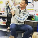 John Colaneri Instagram - Today I read my children’s book #whatcanyoudowithatoolbox to Lily’s 2nd grade class! It was so much fun and I love the questions they asked. They interacted with me so well and wanted to know how they could do more in their community. To think my cousin and I wrote this book when Lily was 3 and now she is 8 is mind blowing! Where does the time go! #childrensbooks #childrensauthor #makers @simonkids