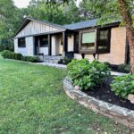 John Colaneri Instagram - The transformation of the exterior over the past couple years has been very dramatic at our home. Now we have a material that looks incredible and has little to no maintenance. I wanted to extend the earth tones from the inside of the home decor to the outside. We are so happy with @jameshardie #magnolia line of colors and products. I promise no more projects until we do an addition LOL. Let’s see if that happens. 👉🏻Swipe over to see the After to Before. 👉🏻Main siding color is Stone Paver 👉🏻All trim and soffits is Jet Black #exteriordesign #curbappeal #designideas #designinspiration #designgoals #rennovation @woodhavenlumber for all materials supplied