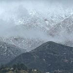 John Dolmayan Instagram - The misty mountains of La Canada a few weeks ago. My friends house has the best views.