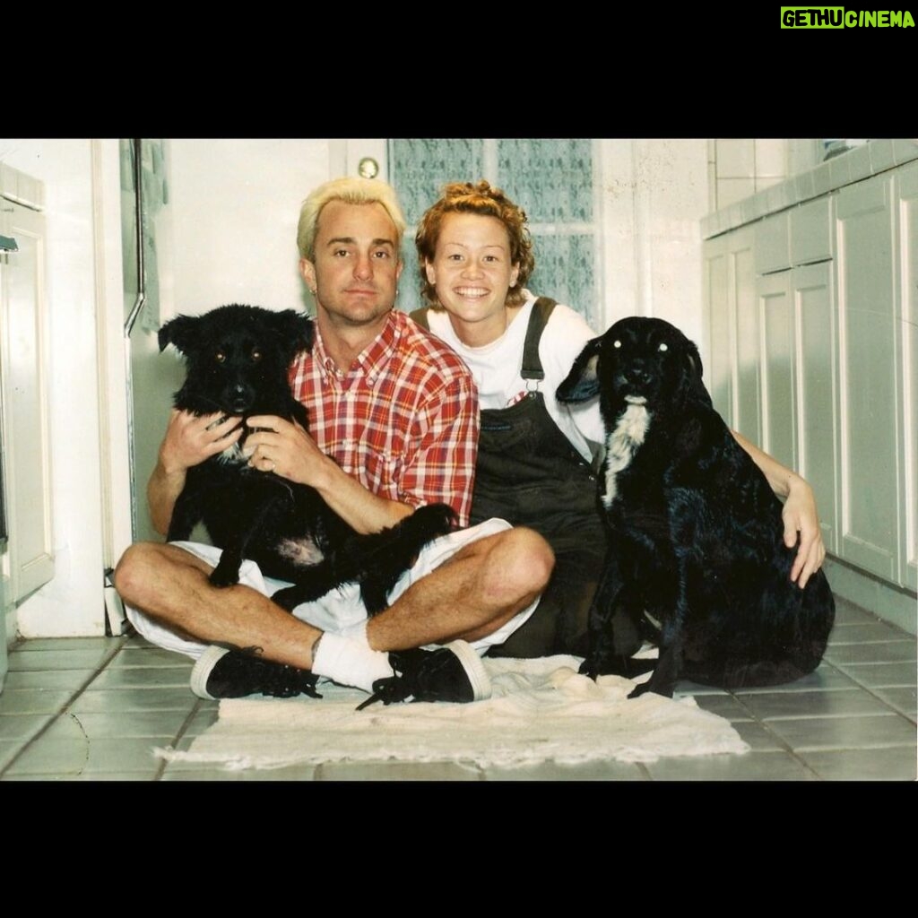 John Feldmann Instagram - Thank you @amy_feldmann for 19 beautiful years of marriage I love you more today than yesterday. The 2nd photo here is the first night we met, 8/20/96. So grateful for you and all our friends. 💍👩‍❤‍👨🎂 Calabasas, California