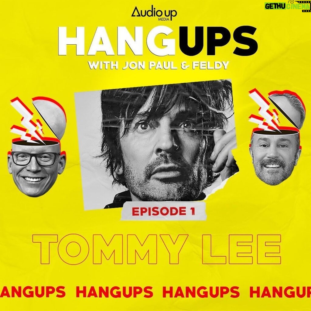 John Feldmann Instagram - I started a podcast with my homie and breathwork teacher @jonpaulcrimi called HANGUPS! 1st 2 episodes are up on all platforms! 1st up is my old band the Electric Love Hogs producer @motleycrue drummer and all around amazing musician @tommylee! 2nd episode is the incredible @brookeburke! Link in bio! @audioupmedia