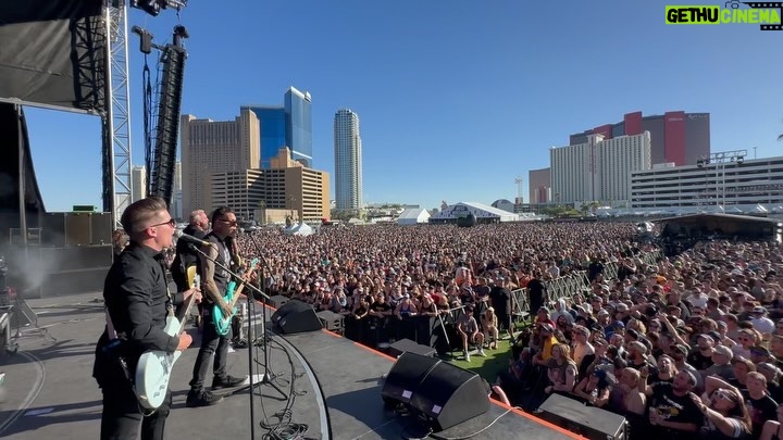 John Feldmann Instagram - I love @socialdistortion. We’re with you @mikeness. 🙏 thank you @whenwewereyoungfest