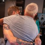 John Feldmann Instagram - It is so emotional for me to think Toxic Positivity is the eighth album that I have done with @theused. I love this band so much. From the first time I heard them back in 2001, all way to this second. I am so proud of what we made together. I love you Bert @dan.whitesides @virtualjepha @brutalford. We are magic together. Thank you for trusting me yet again. I am forever grateful. @bignoise Calabasas, California