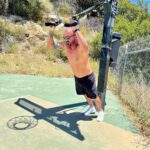 John Feldmann Instagram - When I was a kid I hated sports. Always the last guy to be picked on the team. I had my jaw broken by the quarterback of my high school football team. I played the clarinet and I was OBSESSED with punk rock. I moved to Los Angeles in 1988 and I found my people. Weirdos and freaks. Then I found Fishbone and the Red Hot Chili Peppers. I realized that music could also be an athletic event. I started working out when I was 21. I’m 54 now and have never been in better shape. I know now that working out is a lifestyle. It combats my anxiety, my depression, and is part of my overall mental health plan. Every morning I pray to my HP, take a cold plunge, and say “I LOVE MY LIFE” as loud as I can whether I believe it or not. It works. It really does. Never give up on yourself! I’m so glad I didn’t… Thank you @amy_feldmann and @dr_cp for taking these pics of me today during my morning workout regime. Thank you @glennholmesla for pushing me to be the best version of myself. Calabasas, California