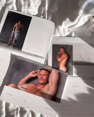 John Hill Instagram - This was a joke but now they’re selling out - if you too would like to stuff someone’s stocking with the gift of my visible loins on a 2024 calendar email johnhillassistant@gmail.com they’re $100 which includes shipping 
📷: @troyhallahan