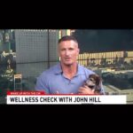 John Hill Instagram - Reminder to have more Celsius before trying to get my local news life. Thanks to @notorietylivelv and the CW for this riveting morning phantasy - get your tix for tomorrow night at linktree #bravocon #bravocon2023 #johnhill #radioandy #andycohenlive #siriusxm Las Vegas, Nevada
