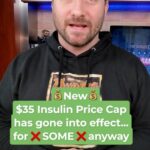 John Iadarola Instagram - The new federal $35 dollar a month insulin price cap is now in effect... Though it won't benefit many it could have thanks to the GOP.