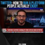 John Iadarola Instagram - Elon Musk Bans All The Wrong People On Twitter #fyp #foryou #foryoupage #tyt #politics #government #cenkuygur #anakasparian #johniadarola #damagereport #damagereporttyt #tdr #tdrtyt #media #socialmedia #speech #freespeech #principles #hypocrisy #morality #goals #money #engagement #clarity #community