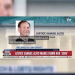 John Iadarola Instagram - Justice Alito Tells A Racist Joke During Supreme Court Ruling #fyp #foryou #foryoupage #tyt #politics #government #cenkuygur #anakasparian #johniadarola #damagereport #damagereporttyt #tdr #tdrtyt #supremecourt #alito #scotus #ruling #racism #racisminamerica #law #lawyer