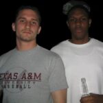 John Iadarola Instagram – Throwback photo from a million years ago with one of my oldest friends, Tremaine