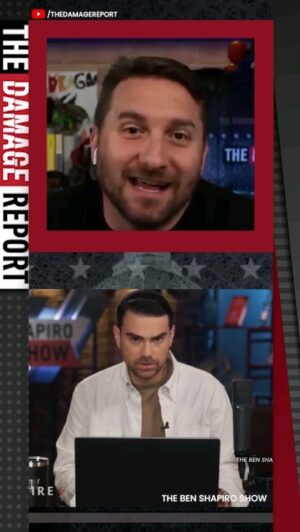 John Iadarola Instagram - Ben Shapiro's Insane Prediction On What Will Bring "The End" For Disney #fyp #foryou #foryoupage #tyt #politics #government #cenkuygur #anakasparian #johniadarola #damagereport #damagereporttyt #tdr #tdrtyt #disney #frozen #inclusion #diversity #lgbtq #lgbtqrights #equality #pride