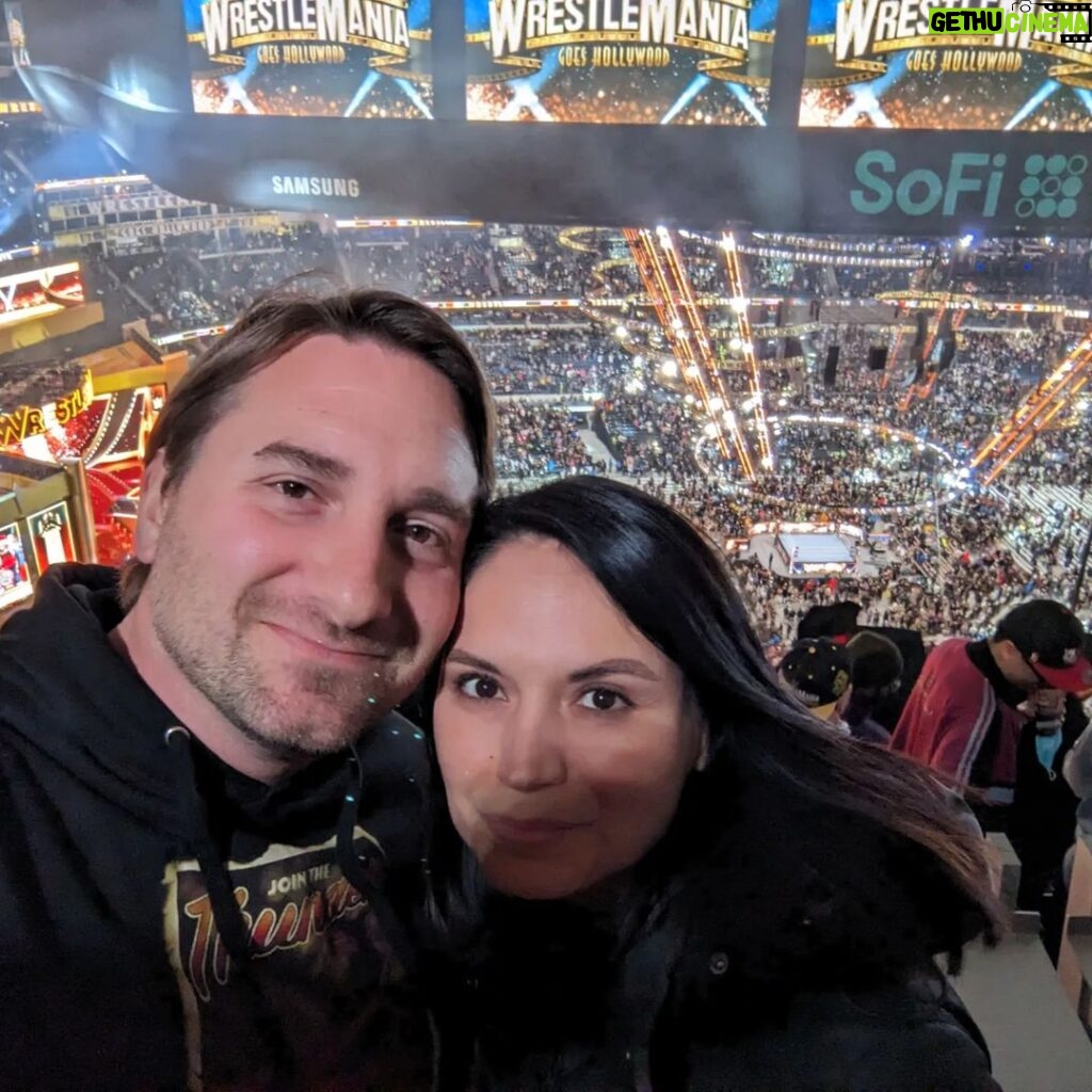 John Iadarola Instagram - First ever Wrestlemania! Amazing experience and some incredible matches