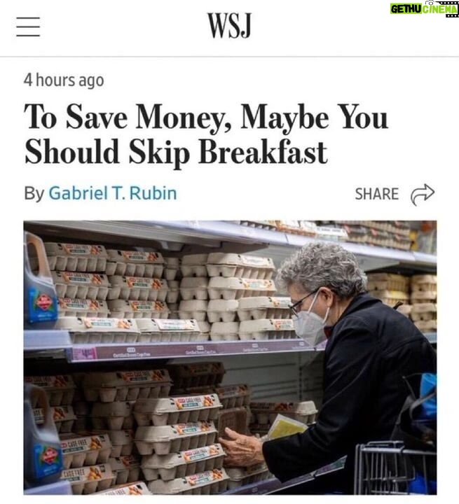 John Iadarola Instagram - Go F yourself, wall street journal.