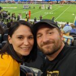 John Iadarola Instagram - My valentine 😍😍🌹 And soon we'll be back here for Wrestlemania 😜