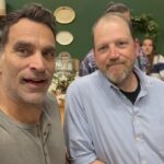 Johnathon Schaech Instagram - This is one incredible human-being @garywheelerfilm He’s the reason #BlueRidgeTv has been so amazing. As I learned on #ThatThingYouDo it starts at the top of the call sheet. One more week left! #acting #actinglife #tvseries