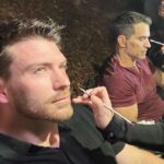 Johnathon Schaech Instagram - What a great night! I had so much fun @jessekove High kicks thanks to @william_zabka @abigdumbanimal @444stunts #BlueRidgeTV @insp_tv @garywheelerfilm @brent.christy #movies #actor #martialarts #tvshow