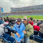 Johnathon Schaech Instagram - We had the best time today at the @titans game. @traceadkins Celebrated the men and women who serve our country, that have fought for our freedoms. My heart was full. So grateful for our troops and the @garysiniseofficial foundation. the titans celebrated our veterans and the 101 St airborne. @theleegreenwood rocked. I'm so thankful for the honoring of our troops. Honoring our flag Honoring our country. My son saw the passion in my eyes. It'll stick with him forever. #veterans