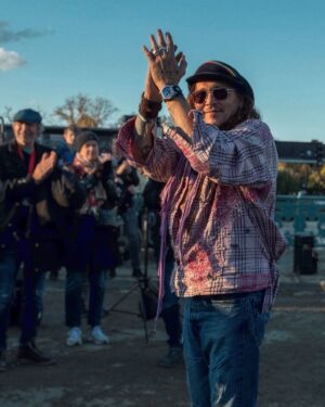 Johnny Depp Instagram - To my dear ‘Modi’ film family, Köszönöm for all your exceptional efforts without which this film could not have been made. Please accept my eternal admiration, appreciation, respect and love, JD. X. 
[Budapest, 2023]
-
Photo by Leo Pinter