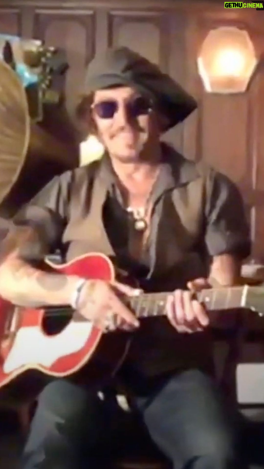 Johnny Depp - 2.4 Million Likes - Two months before the world was subjected to the shocking live coverage of the merciless, bloodthirsty and public daylight murder of JFK in Nov. 1963, Bob Dylan sat down to write a song… He had a particular idea in mind, which he recorded mere weeks before Kennedy’s tragic Assassination. Dylan had already achieved stratospheric acclaim from his treasure-producing workmanship and poetic abilities. He had already jacked up the bar of songwriting to an untouchable level. He also became a reluctant prophet, which can be quite an occupational hazard…Yet he remained himself while dodging all manner of con artists, bloodsuckers, angles, arrows, ignorance, injustices, and scrutinization of his life. His intentions remained pure. So he sat down and wrote the gold standard of protest songs, the seminal and most significant, mind boggling and staggeringly poetic, prophetic protest song the world will ever know: “The Times They Are A-Changin’”. Dylan’s song applies to Covid-19, it also, very strongly applies to the life altering image of George Floyd, forever seared to our brains… For me, it applies to the moment we are in, it applies to the moment they were in in 1963, it applies to everything before and everything since and everything that will be.
I chose to perform this song live, for my friend @drbarbarasturm Covid benefit several weeks ago… I didn’t really know how to play it, but I figured I’d give it a shot, as it seemed to apply so well. And it applies now, more than ever. It was performed a couple of weeks before our collective paralysis was rendered complete by the images of our fellow human George Floyd being cruelly and brutally tortured to death on live TV.
Let us take a moment to remember the sacrificial hero George Floyd and look with hope towards the changes that his tragic death will cause. And let’s salute the reluctant prophet Bob Dylan and the dream of change he inspired then, now, and onwards… His impact is that of Shakespeare, Marlowe, Hunter Thompson, Marlon Brando, Woody Guthrie, William Blake, Picasso, Bach and Mozart.
Dylan’s song is to be kept near you, AT ALL TIMES!!! All love and respect,
JD