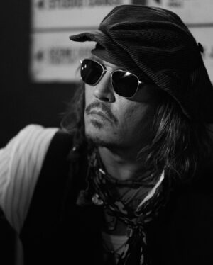 Johnny Depp Instagram - Backstage at @olympiahall before the last show. Fearless yet human, just like Sauvage. 

Photo: @gregwilliamsphotography 

•
#DiorBeauty #DiorParfums #DiorSauvage