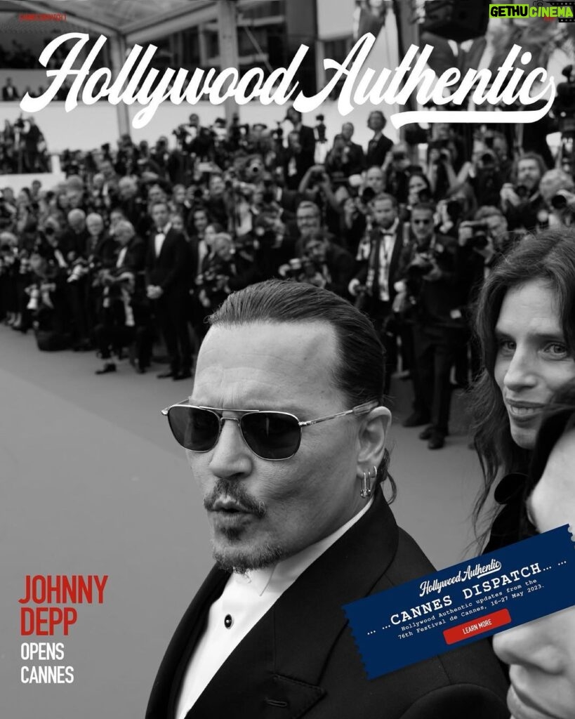Johnny Depp Instagram - You can call it a comeback, but as @johnnydepp tells @gregwilliamsphotography, “I mean, you have to have gone away to come back. I didn’t go nowhere...” In the car en route to the world premiere of Jeanne Du Barry, Depp talks about his tight, mischief-filled friendship with Marlon Brando and what it means to be welcomed back at Cannes. See the shoot in the special @hollywoodauthentic Cannes Dispatch issue, at the link in bio. #JohnnyDepp #HollywoodAuthentic #JeanneDuBarry #Cannes #CannesFilmFestival #Leica #GregWilliamsPhotography #GregWilliams
