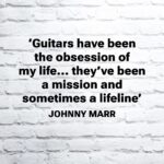 Johnny Marr Instagram – “Guitars have been the obsession of my life… they’ve been a mission and sometimes a lifeline” 

Marr’s Guitars out now.