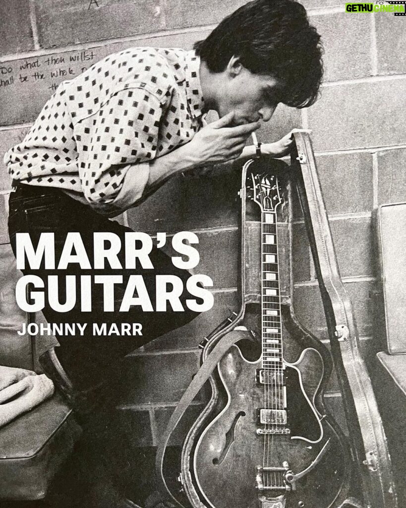 Johnny Marr Instagram - Just wanted to say how exciting it is for me to have the book coming out soon. It really has been a mission and I think you guys are gonna like it. #marrsguitars