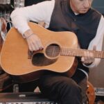 Johnny Marr Instagram - The Martin D-28, which helped write 'There Is A Light On', among others. 'Marr's Guitar's' is out now.