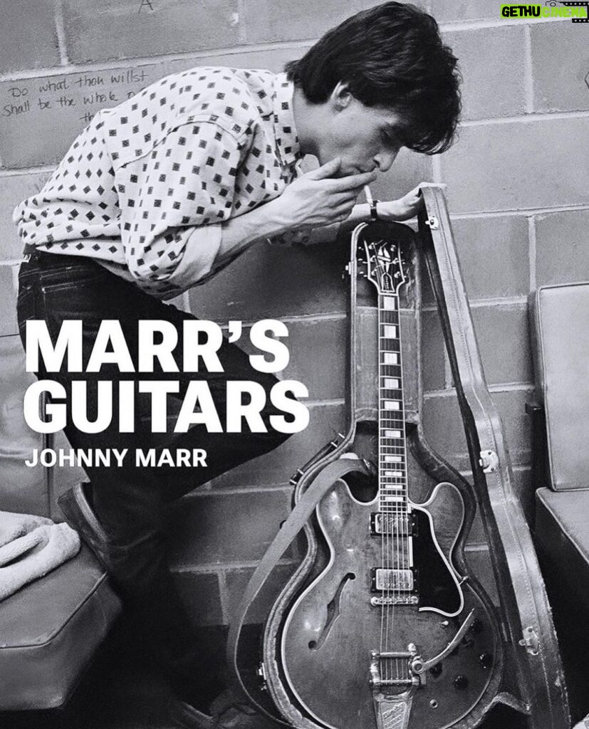 Johnny Marr Instagram - Available now at all book retailers. #marrsguitars