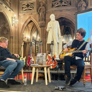 Johnny Marr Instagram - It’s been an eventful and fun 2023. Thanks to all the friends, musicians and co-conspirators who have been with me this year and big love and good luck to everyone for 2024. JX