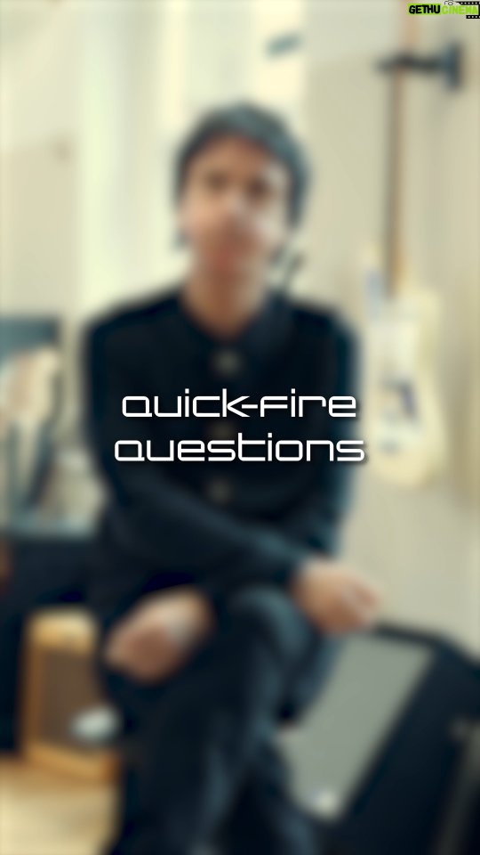 Johnny Marr Instagram - Quick Fire Questions with Johnny Marr