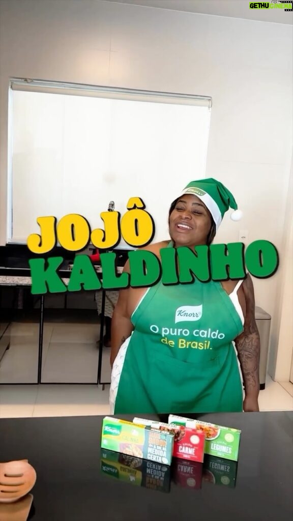 Jojo Todynho Instagram - Meus amores! Ninguém merece cozinha bagunçada na Véspera de Natal, não é verdade? Mas com a magia da Jojô Kaldinho e com Caldo Knorr, nada vai atrapalhar minha Ceia de ficar GOSTOSA. Afinal, @knorrbrasil , é o Puro Caldo de Brasil. Dando mais sabor no Natal e também nos pratos de todo dia! #KnorrGostosa #JojoeKnorr #CaldoDeBrasil #JojoKaldinho #publi