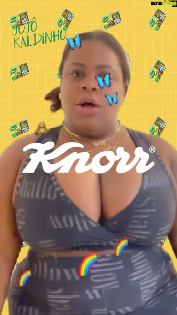 Jojo Todynho Instagram - É isso mesmo meus amores ... Vocês pediram, a Knorr atendeu e é claro que eu aceitei! Porque com Knorr, tudo fica assim… “Gostosa”! É o Puro Caldo de Brasil! #KnorrGostosa #Jojo&Knorr #CaldoDeBrasil #publi