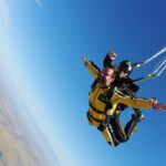 Jon Lajoie Instagram - It was an honor to fly with you, @armygoldenknights. Thank you for your service, and thank you for taking the time to teach a silly earthbound Canadian how to flap his wings. Perris, California