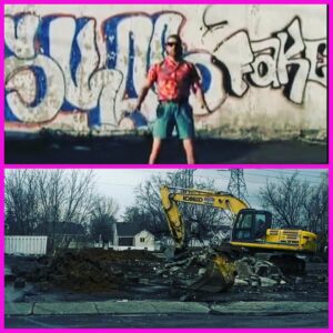 Jon Lajoie Instagram - The most very super famous wall on the Internet has been torn down. It is the end of a genital era. But he's still wondering why you're not naked...