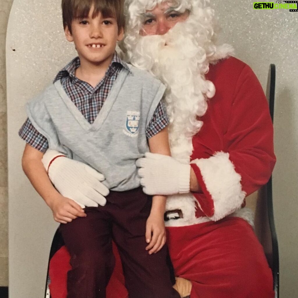 Jon Lajoie Instagram - #TBT I think this is the Christmas I asked Santa for braces, and for him to be less creepy.