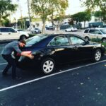 Jon Lajoie Instagram – I’m finally saying goodbye to my 09 Camry. She’s been with me since I moved to LA. I’m going to miss you, old friend. (It only looks like I’m humping her in this photo.  That only happened once and I was drunk).